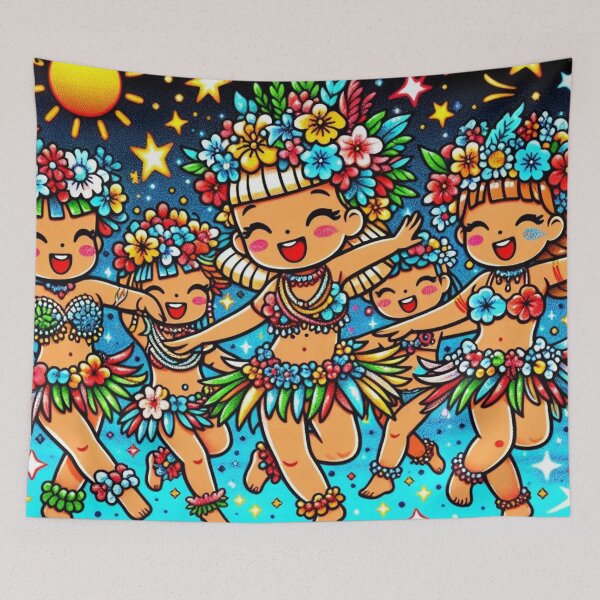 Item preview, Enchanting Hula Kids - 018 designed and sold by sagaofsilence.