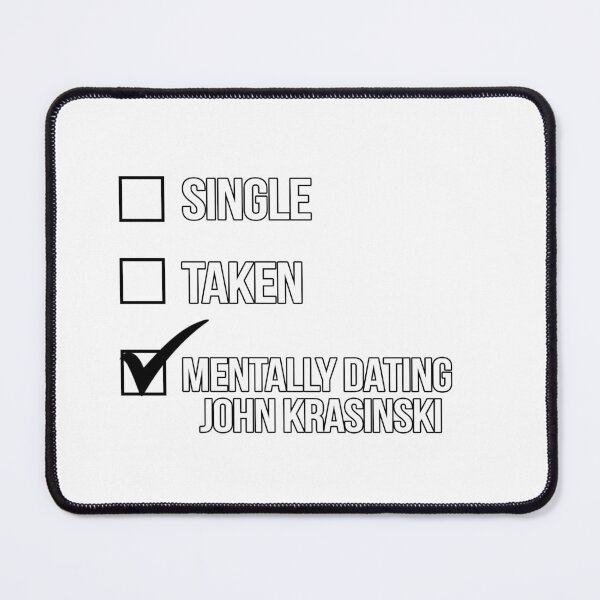 Item preview, Single, Taken, Mentally Dating John Krasinski designed and sold by deluluhaze.