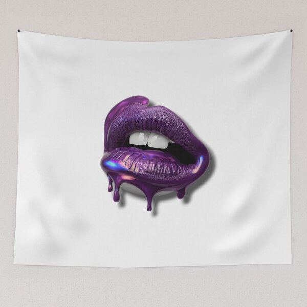 Item preview, Glossing purple lips designed and sold by HopInStyle31.