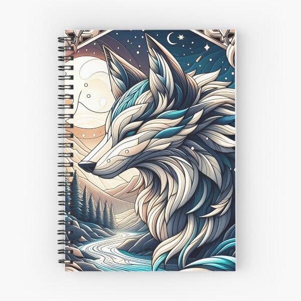 Item preview, Fierce and Free Stunning Wolf designed and sold by Dynke.