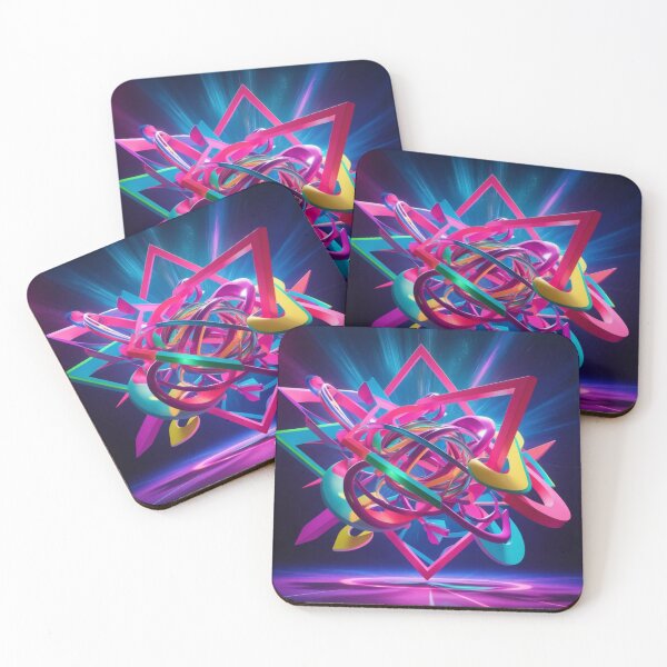 Item preview, colorful geometric art designed and sold by CreativeVides.