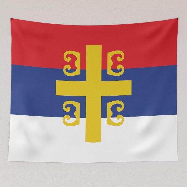 Item preview, Zastava Republike Srpske Krajine - Serbian Flag designed and sold by EXPLORUS.