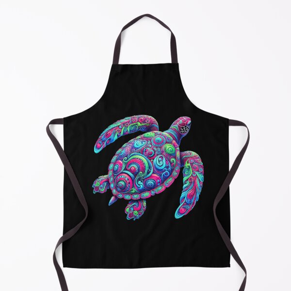 Item preview, Psychedelic Sea Turtle Design designed and sold by SandbarTees.