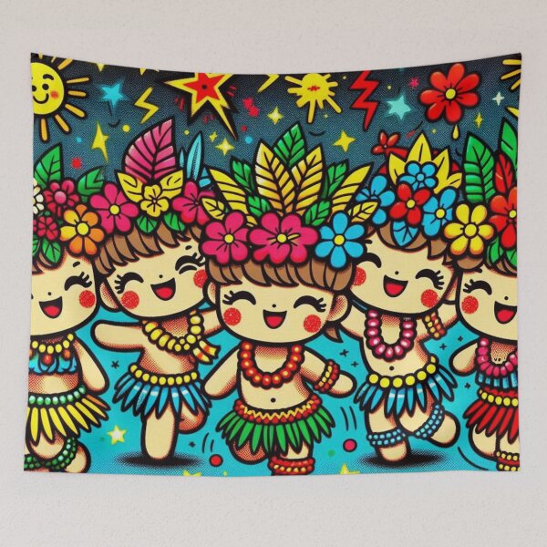 Item preview, Enchanting Hula Kids - 019 designed and sold by sagaofsilence.