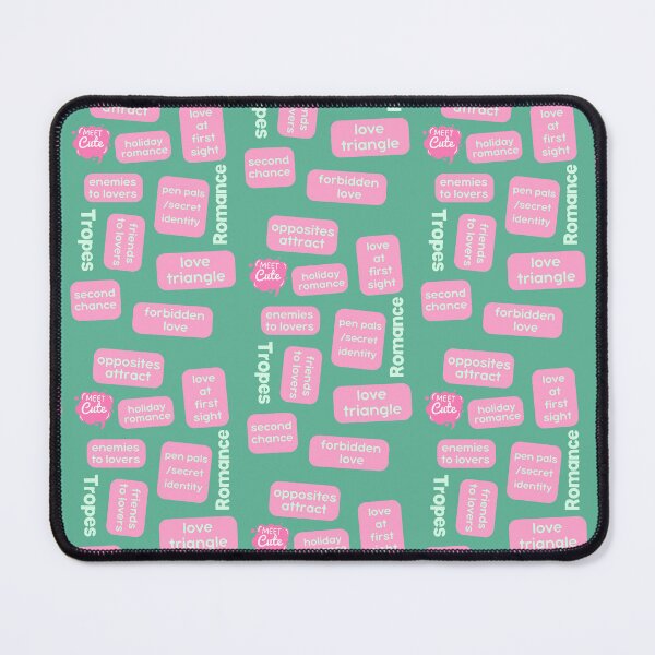 Item preview, Romance Tropes Geometric Fiction Book Trekking designed and sold by Renata Illustrata.