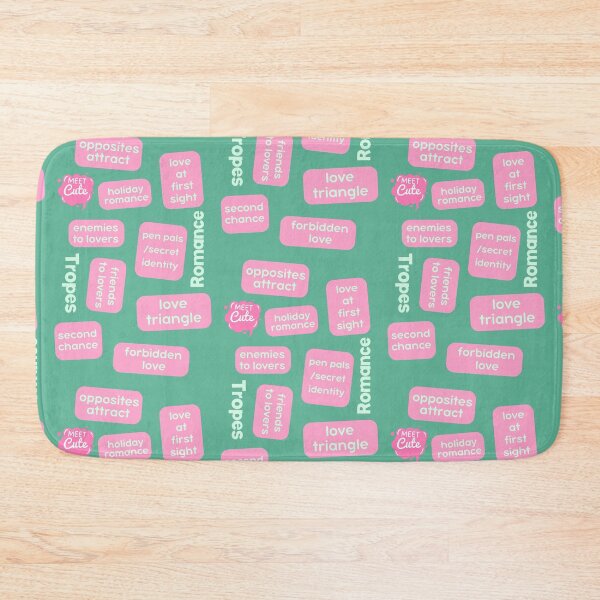Item preview, Romance Tropes Geometric Fiction Book Trekking designed and sold by Renata Illustrata.