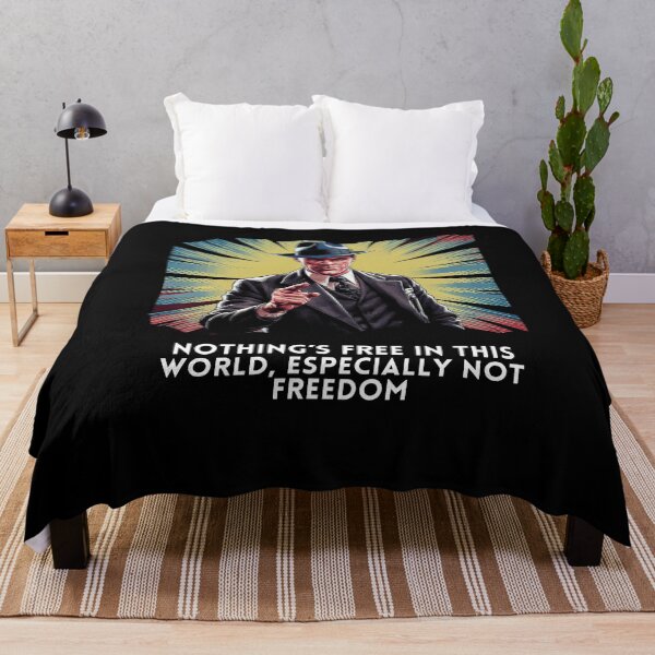 Item preview, Nothing's Free in This World Vintage Mobster Quote designed and sold by Hananiah Merch.