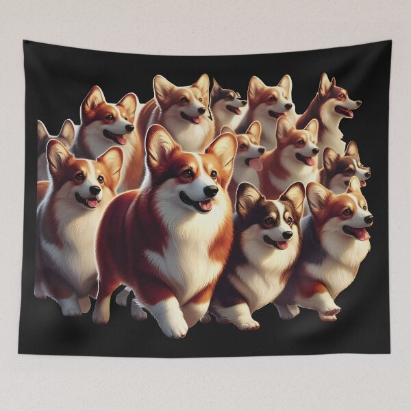 Item preview, Charming Welsh Corgi Ensemble designed and sold by zoughlal.