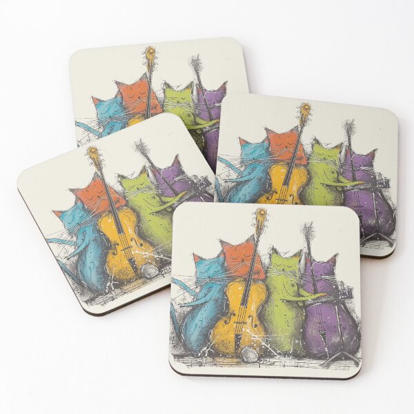 Item preview, rock & roll cat designed and sold by aghnadarragh.