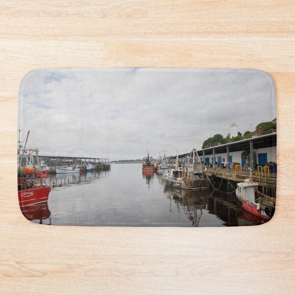 Item preview, Colourful Fishing Boats at North Shields Fish Quay designed and sold by Violaman.
