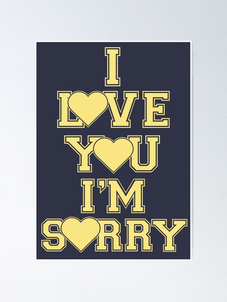 グレイシーエイブラムス - I Love You, I’m Sorry ポスター Gracie Abrams - I Love You, I'm Sorry