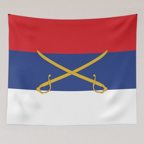 Item preview, Zastava Republike Srpske Krajine - Serbian Flag designed and sold by EXPLORUS.