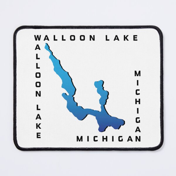 Item preview, Walloon Lake Michigan - Square designed and sold by SwiftSlothMedia.
