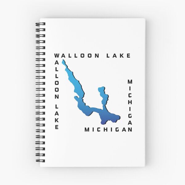 Item preview, Walloon Lake Michigan - Square designed and sold by SwiftSlothMedia.