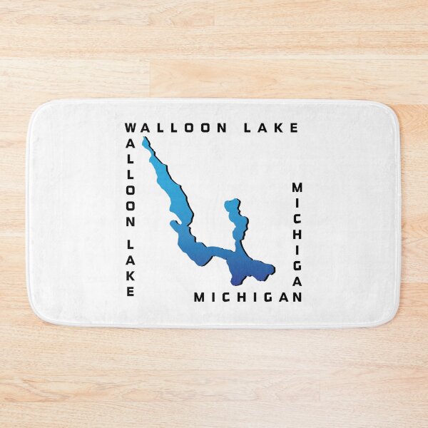 Item preview, Walloon Lake Michigan - Square designed and sold by SwiftSlothMedia.