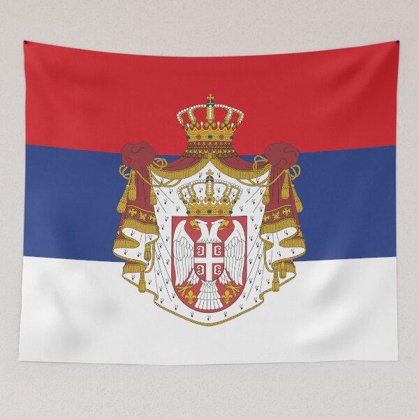 Item preview, Zastava Srbije - The flag of the Republic of Serbia designed and sold by EXPLORUS.