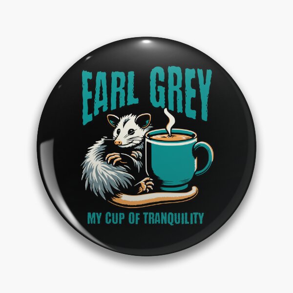 Item preview, Earl grey opossum designed and sold by Graffik-Peeps.