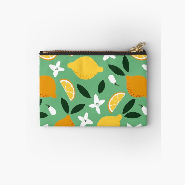 Item preview, Lemons And Oranges Fruit Pattern On Mint Green designed and sold by DEC02.