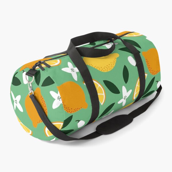Item preview, Lemons And Oranges Fruit Pattern On Mint Green designed and sold by DEC02.