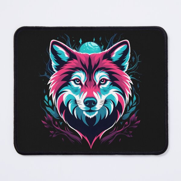 Item preview, Abstract Wolf: A Spectrum of Color designed and sold by zoughlal.