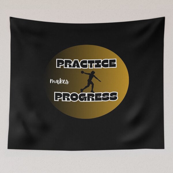 Item preview, practice makes perfect, discus designed and sold by IFarty.