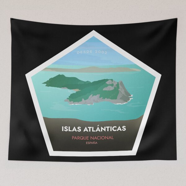 Item preview, Parque Nacional de las Islas Atlánticas de Galicia designed and sold by Rapaz Designs.