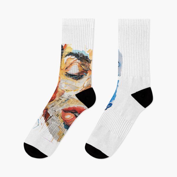 Item preview, art human face watercolor designed and sold by manatLA.