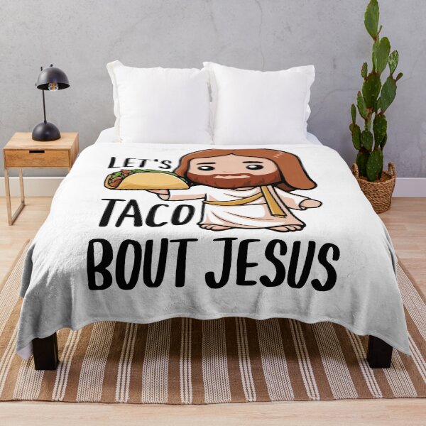 Item preview, Let's Taco Bout Jesus! Christian Humor Taco Pun designed and sold by PMCreative.