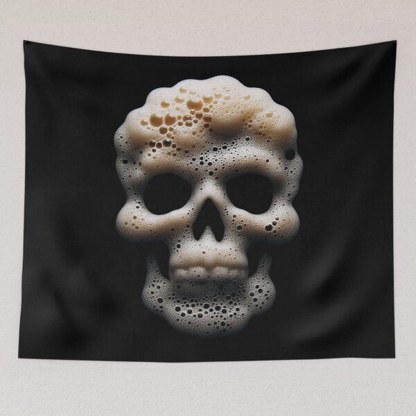 Item preview, Skull with foam designed and sold by sinemsworld1.