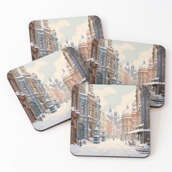 Item preview, Snowy Prague designed and sold by Rtymer.