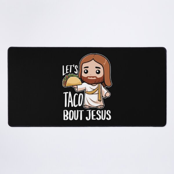 Item preview, Let's Taco Bout Jesus! Christian Humor Taco Joke designed and sold by PMCreative.