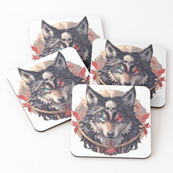 Item preview, Wolf with Heterochromia designed and sold by CalyCollab.