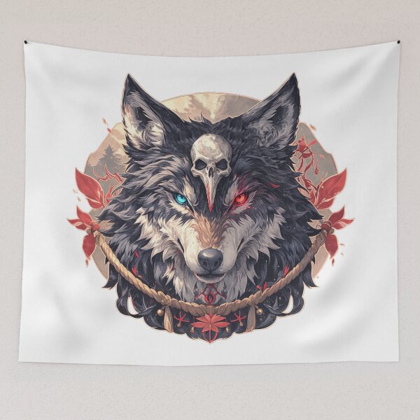 Item preview, Wolf with Heterochromia designed and sold by CalyCollab.