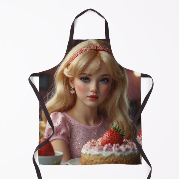 Artikelvorschau, Schönes Mädchen mit Erdbeerkuchen entworfen und verkauft von Millionsxi.