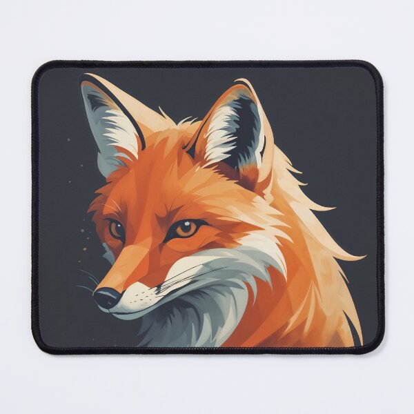 Item preview, Portrait of a fox looking back designed and sold by CreativPurpose.