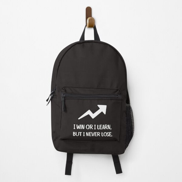 Item preview,  I Win or I Learn, But I Never Lose - Motivational Design designed and sold by Moad Fahim.