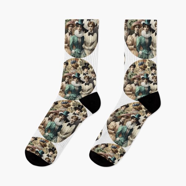 Item preview, Victorian-Era Group with Pixelated Faces for Anonymity designed and sold by freackly.