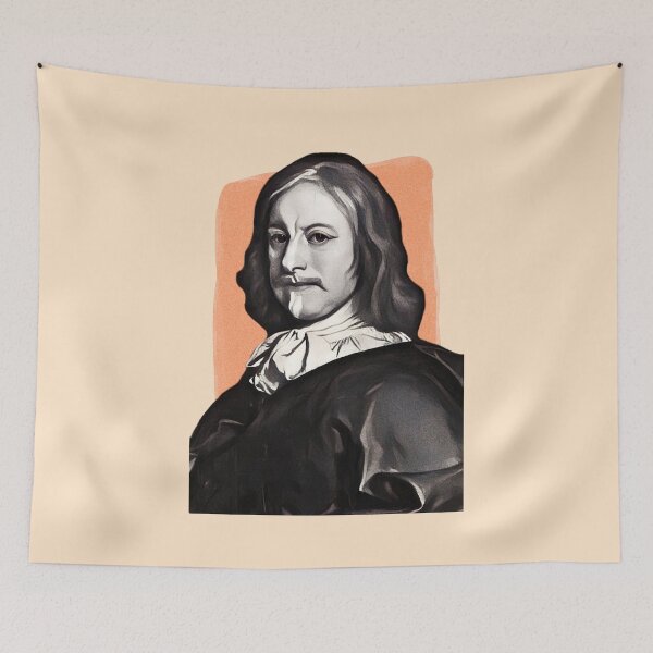 Item preview, English Poet William Strode - orange - illustration  designed and sold by Litstoy.