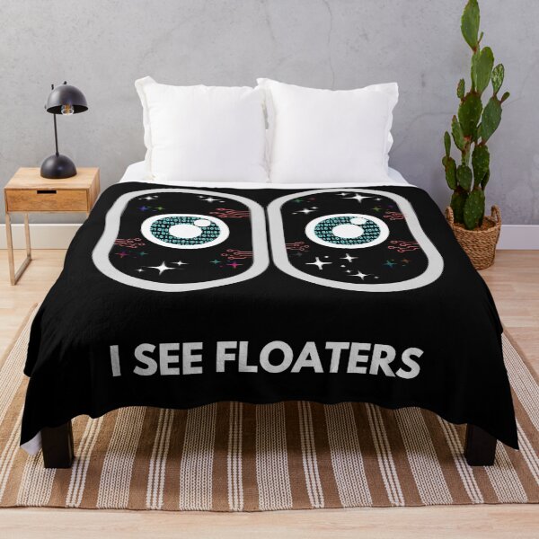 Item preview, I SEE FLOATERS (BLACK VER) designed and sold by RED-MOUSE.