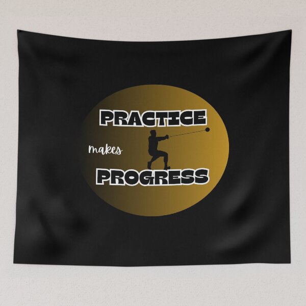 Item preview, practice makes perfect, hammer throw designed and sold by IFarty.