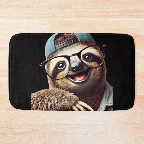 Item preview, Sloth With Glasses designed and sold by Dominic-Design.
