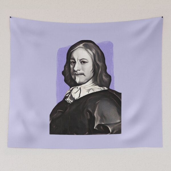 Item preview, British Poet William Strode - Purple - illustration  designed and sold by Litstoy.