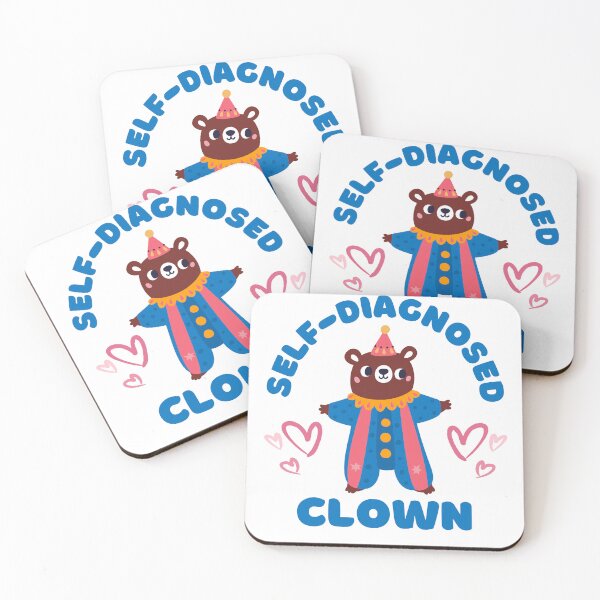 Item preview, Self-Diagnosed Clown : Bear Fun designed and sold by HELL0WBELLO.