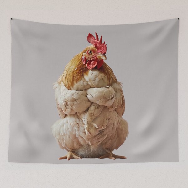 Item preview, Chicken with folded arms designed and sold by Brendon987.
