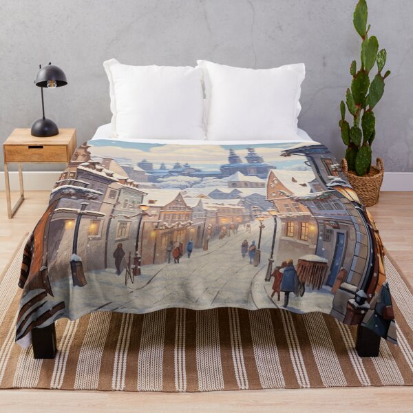 Item preview, Snowy Prague designed and sold by Rtymer.