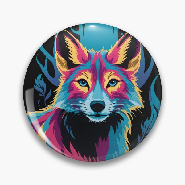 Item preview, Vibrant Geometric Fox designed and sold by zoughlal.