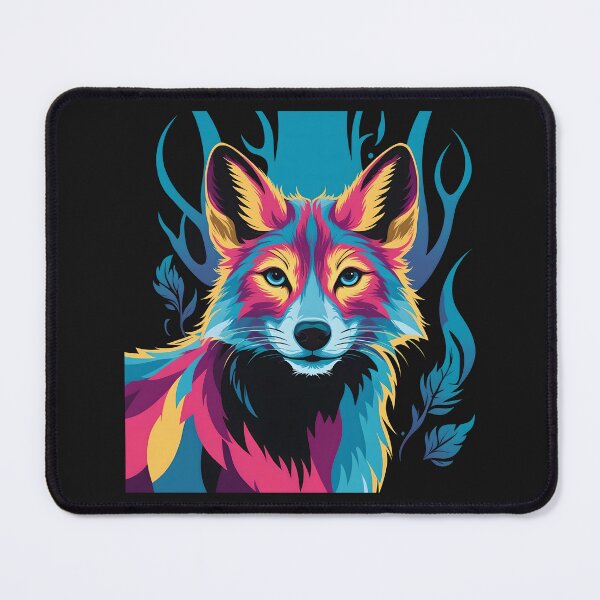 Item preview, Vibrant Geometric Fox designed and sold by zoughlal.