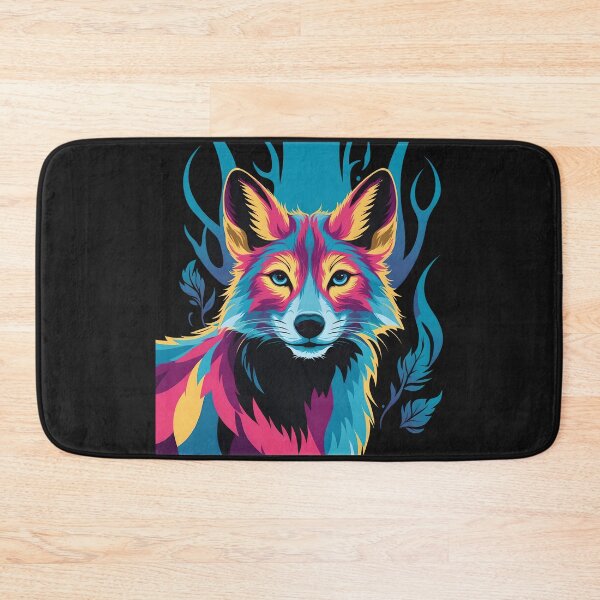 Item preview, Vibrant Geometric Fox designed and sold by zoughlal.