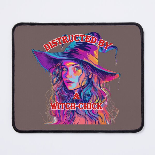 Item preview, Distracted by a Witch-Chick designed and sold by FabulDeco2022.