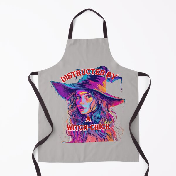 Item preview, Distracted by a Witch-Chick designed and sold by FabulDeco2022.